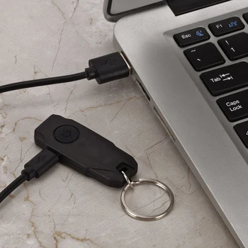 USB Акумулаторна Ключодържател Пет Light Мини LED Фенерче Авариен Преносим Фенер за активна почивка Подаръци