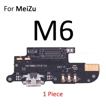 USB Зареждане Зарядно Устройство Докинг Порт карта С Микрофон Гъвкав Кабел с Микрофон За Meizu U20 U10 M6 M6S M5 M5C M5S