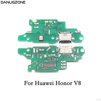 USB зарядно устройство ще захранване на Зарядно устройство Конектор Конектор За Свързване на Порт Конектор Платка за Зареждане Гъвкав Кабел За Huawei Honor 8 Lite V8 9 Lite V9