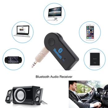 VAORLO Bluetooth приемник AUX Аудио 3.5 мм Muisc Аудио Безжичен Приемник За Автомобилни Високоговорители Слушалки 