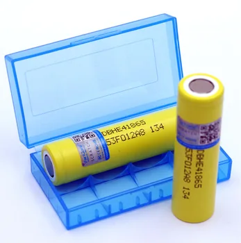 VariCore HE4 Нов оригинален 18650 литиево-йонна батерия 3,6 2500 mah батерии могат да се съхраняват + кутия за съхранение