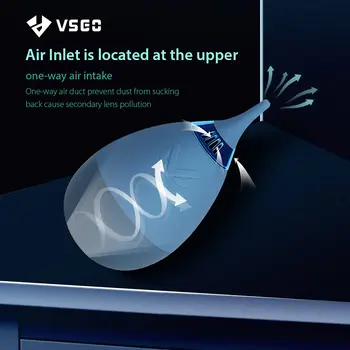 VSGO Помещение За Почистване на Обектива Вентилатор Въздушен Бластер за Sony, Canon, Nikon DSLR Екран Сензор за Чист
