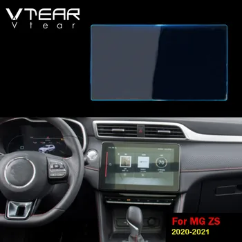 Vtear за MG ZS GPS Навигационен екран Защитно фолио калъф за кола-стайлинг Закалено Стъкло защитен стикер аксесоари вътрешна част
