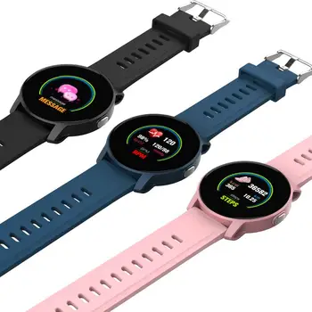 W9 Смарт часовници Bluetooth-съвместими За мъже и жени, Тракер активност Монитор на сърдечната честота Спортни Смарт часовници поддръжка на IOS и Android система