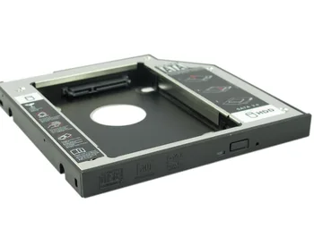WZSM НОВ 9,5 мм, SATA 2 SSD твърд диск, Кутийка за Dell Inspiron 17 5758 7737 i7 i5 СУ-208CB DVD на Твърдия диск, Кутийка