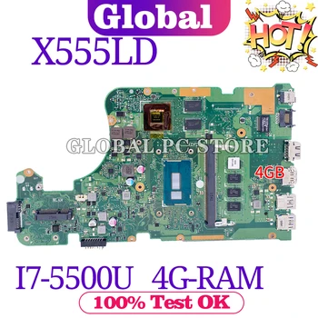 X555L ASUS X555LD X555LP X555LN X555LB X555LI X555LF X555LJ X555LDB дънна платка на лаптоп Оригиналната дънната платка, тест ОК I3+I5+I7