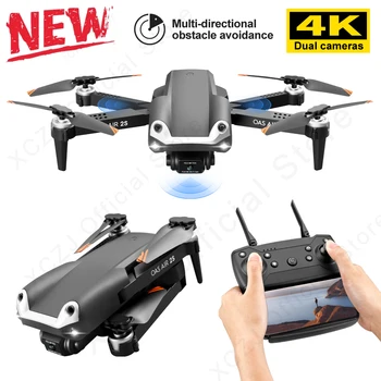 XCZJ K99 Max Drone 4K HD Двойна Камера Предотвратяване на Пречките Мини-Дрон Квадрокоптер Черно - бял Хеликоптер Детски Играчки За Момче, Подарък