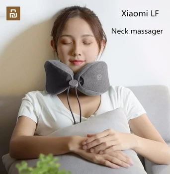 Xiaom Youpin LF Масажна възглавница за шията, Масажор за отпускане на мускулите на шията, Масажор за сън, за офиса ,дома и при пътуване.
