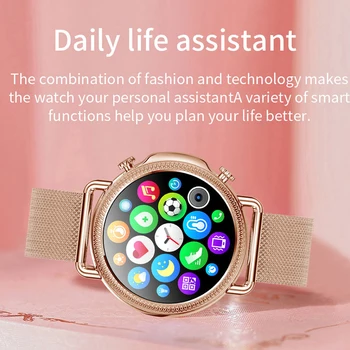 Xiaomi Mijia Смарт часовници Дамски Монитор на сърдечната честота Проследяване на сън Прогноза за времето Bluetooth Smart-часовници Напомняне Push Дамски часовник