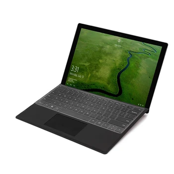 XSKN за Microsoft Surface Book 1 2 Прозрачна повърхност на кожата на клавиатурата 3 Pro Pro 3 4 Вид на Корицата Ультратонкая Прозрачен Водоустойчив TPU cover