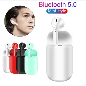 Y19Mini TWS 5.0 Bluetooth Слушалки За всички смартфони Спортни слушалки Стерео Втулки Безжични Bluetooth Слушалки В ушите