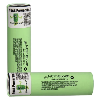 YECKPOWO 18650 батерия NCR18650B литиево-йонни батерии литиева батерия 3400 mah 3,7 В Русия склад, бърза доставка 18650 и зарядно устройство