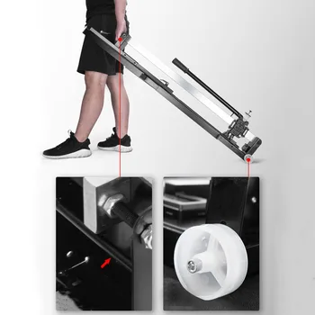 YESOK 800 cm/1000 см Нож за плочки Натиснете нож Ръчния лазерен точност ръководят Ръчно Тенис на Домашна машина за рязане на плочки за подови настилки