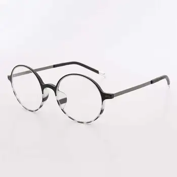 YOUTOP TR90 Кръгли Оптични очила с пълна рамки За мъже и жени-Леки очила в рамки по рецепта J526