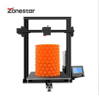 ZONESTAR Голям Размер 300x300x400mm Висока Цена на Изпълнение Пълен Метален Алуминиев Профил 3D Принтер DIY Комплект