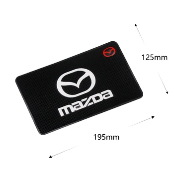 Авто Нескользящий Мат Авто Силикон Интериор на Таблото Телефон Мини Накладки За Mazda Axela 2 3 MS 6 CX-5 CX-4 CX3 CX5 Axela demio Ca