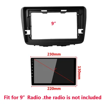 Автомобилна Радиоприемная панел за SUZUKI Baleno+ Авто Стерео, ABS Пластмасова Лента За закрепване на предния панел DVD/CD Аудио Рамка за арматурното табло Комплект