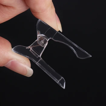 Акрилни Прозрачни Уши за нокти Комплект Скоби за бързо Изграждане на Форми За изграждане на нокти Всички за Маникюр САМ Инструмент за нокти