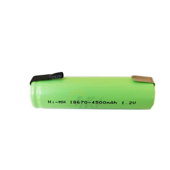 Акумулаторна батерия NIMH 4/3A 1,2 В 17670 18670 4500 mah 18*67 мм Индустриална Батерия с раздели