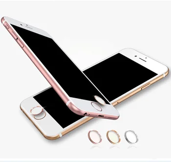 Алуминиева стикер с чувствителен на допир бутон Touch ID за iPhone 8 7 7 секунди 6 6s Плюс 5s Подкрепа за Идентификация на пръстови отпечатъци Отключване на Сензорния Ключ
