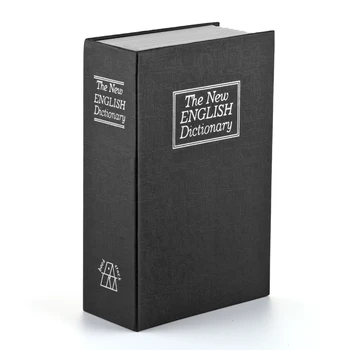 Английски Речник Форма за Спестяванията Кутия за Пари Сейф Книга Монета Прасенце С Ключ Парични Монети Спестовни Кутии Кутия За Съхранение На Замъка