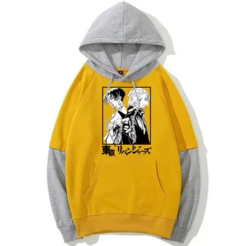 Аниме Качулки Свободни качулки в стил Унисекс Харадзюку Популярен пуловер Tokyo Revengers