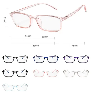 Антисветовые очила За мъже 2020 Ray Blue Модерен Анти-сини Очила за защита от умора, Блокиране на Очила за очите, с Квадратно радиация, Компютърни очила