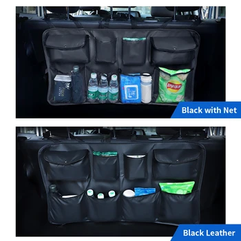 Багажника на колата Чантата на облегалката на задната седалка Организатор Авто Багажник за Окото чанта на задната седалка, Чанта за съхранение на товари Джоба на Интериора, Аксесоари за къмпинг