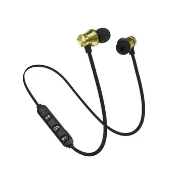 Безжична Магнитна Bluetooth Слушалка V4.2 Безжични Слушалки, Bluetooth, Безжични Стерео Магнитни Слушалки С Микрофон Спортни Слушалки