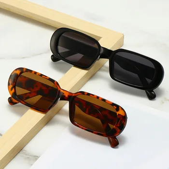 Безплатна доставка нов tiaodi забавен в тесни овални корейски слънчеви очила в малка рамка