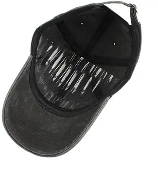 Бейзболна шапка Cuba Лятна Градинска Ретро Регулируема Дънки, Шапка, Слънчеви шапки за мъже 55-59 см