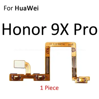 Бутон за Включване Изключване Превключвател на Звука Клавиш за Управление на Гъвкав Кабел Лента за HuaWei Honor 9S 9А 9В 9X 10X Pro Lite Премия 8S Ремонт на детайл