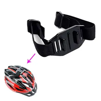 Велосипеден Шлем Вентилирани Защитен Главоболие Колан Адаптер за Монтиране за GoPro Hero 5 FKU66