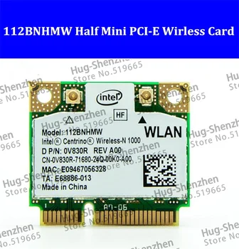 Високо качество за Intel WiFi Link 1000 112BNHMW Половина на Mini PCI-E 802.11 n 2,4 Ghz безжична карта 300 Mbps за лаптоп