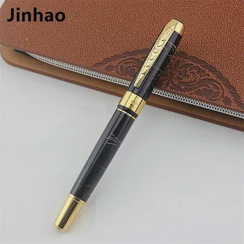 Високо качество на JINHAO 250 черна писалка Канцеларски материали офис на ученически пособия, Подарък за рожден ден на мастило химикалки