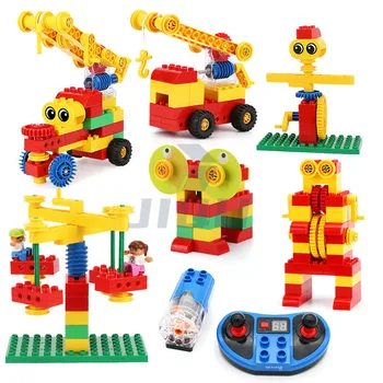 Високотехнологичните Обемни детайли 9656 Обучение на Обучаващи MOC Строителни блокове с крупногабаритными частици Набор от Съвместими Функции хранене Набор от детски играчки