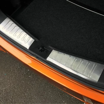 Вътрешна Защита на Багажника От Неръждаема Стомана За Nissan Note E12 E-power 2016 2017 2018 2019 Вътрешна Украса Защитна Плоча на Задната Броня на Автомобила