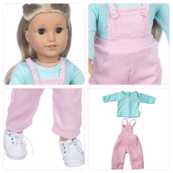 Гащеризон Костюм е подходящ за американската момичета от 18 инча американската момиче кукла Александър кукла дрехи и аксесоари за кукли най-добрият подарък