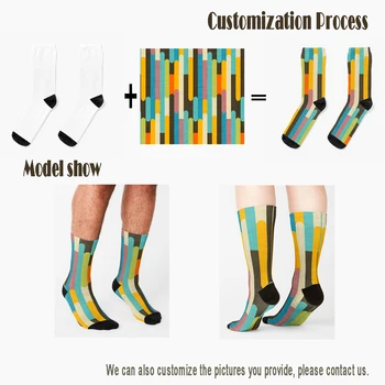 Гордостта на Уинона Ърп Силуети Чорапи Чорапи за глезените Мъжки Персонализирани Потребителски Унисекс Чорапи за възрастни, юноши и младежи 360° Цифрови разпечатки Подарък