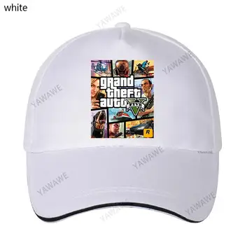 Гореща игра Gta Street RPG За мъже и жени бейзболна шапка на Gta Grand Theft Auto с принтом шапка модната марка Любителите на игрите Grand Theft Auto шапки