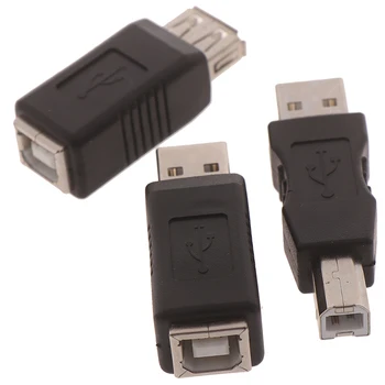 Гореща разпродажба USB 2.0 тип a към тип b принтер, адаптер скенер конвертор конектор af/bf