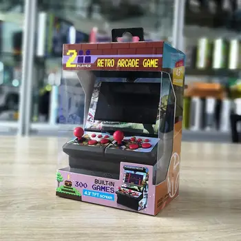 Гореща Разпродажба На Най-Новата 300 В 1 Ретро Arcade 8-Битова Видео Игра Конзола 2 Безжични Джойстика Геймпад Преносим Мини-Famicom Цветен Екран