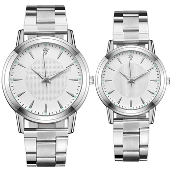 Дамски часовници Най-добрата Марка на Луксозни 2022 Модерен Ръчен часовник с диамантена двойка От Неръждаема стомана, сребро мрежесто каишка Дамски кварцов часовник