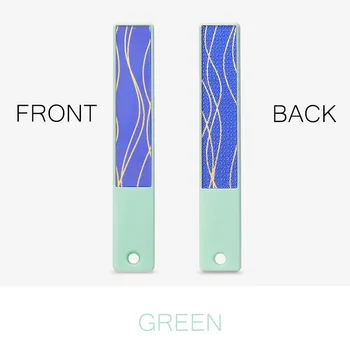 Двойна Странична Дизайн Нано Стъклени Пилочки За Нокти Буфери Комплект За Маникюр Полиращи Инструменти и Аксесоари 9*1,4 cm