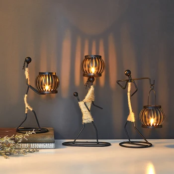 декоративни метални настолни централните свещници за свещи централните части на градински свещник начало сватба в централната част на бижута изкуство