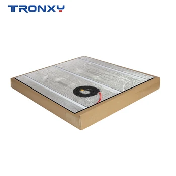 Детайли 3D принтер Tronxy 24 В X5SA 600 Нагревательная панел с кабел DIY комплект 600x600 мм стандартна алуминиева плоча Оранжерия за 3D-принтер X5SA 600