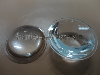 Диаметърът на обектива от оптично стъкло 66 мм, фокусирующий led обектив,плоски, изпъкнали лещи