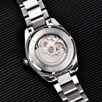 Дизайн на PAGANI 2021 Нови Луксозни Часовници Мъжки Топ-марка Автоматични Механични Мъжки Часовници Бизнес Водоустойчив Часовник От Неръждаема Стомана
