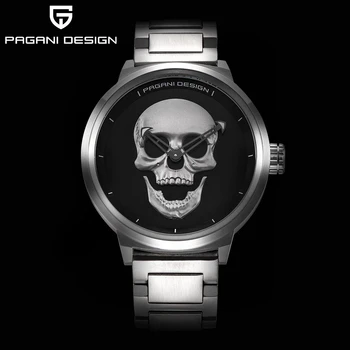Дизайн на Pagani 2021 Нови мъжки моден кварцов часовник От Неръждаема Стомана Автоматично Водоустойчиви Часовници 30 м, Мъжки луксозни часовници Reloj Hombre