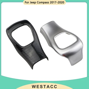 Дръжка на скоростния Автомобил на Капака на Главата Украса Защитно покритие Тампон за Jeep Compass 2017-2020 На Аксесоари за интериора